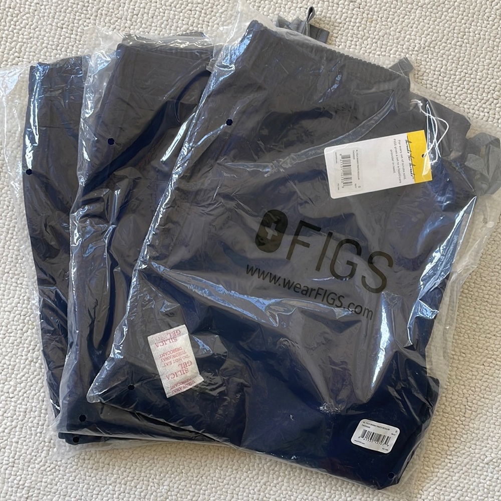 NWT FIGS Yola Skinny Scrub Pants